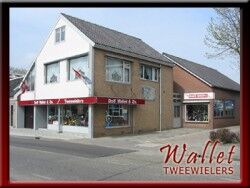 Het winkelpand van Wallet Tweewielers